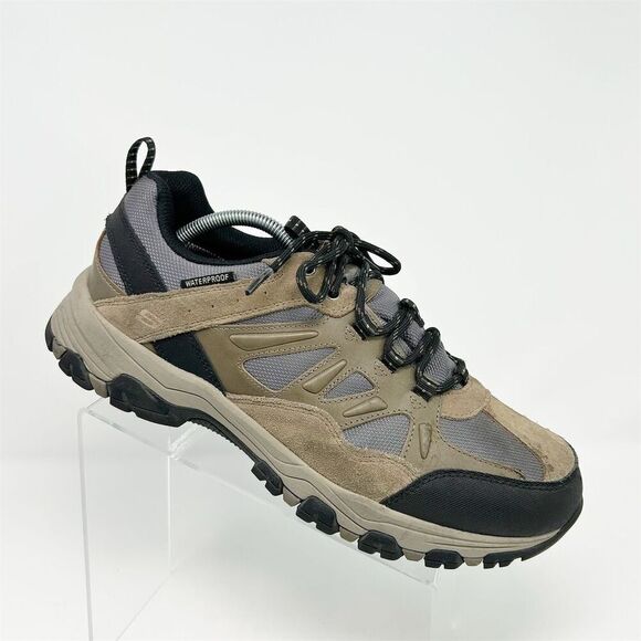 Skechers Men\'s Waterproof Memory Foam Hiking Boots Size 12 Trail Walking main image 13